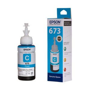 EPSON T673 ORIGINAL CYON INK BOTTLE
