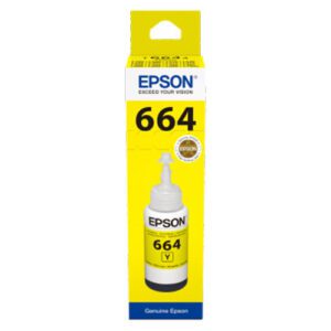 EPSON 664 ORIGINAL YELLOW 70ML INK BOTTLE